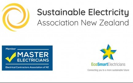 Members of SEANZ, Master Electricians of NZ & EcoSmart Electricians